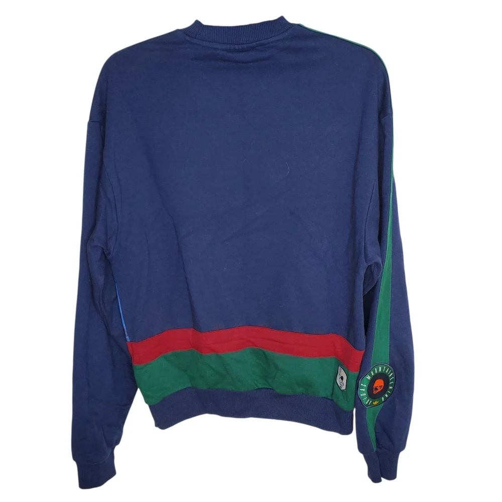 Adidas Oversized Mountaineering Climbing Patch  Crew Sweatshirt Y2k